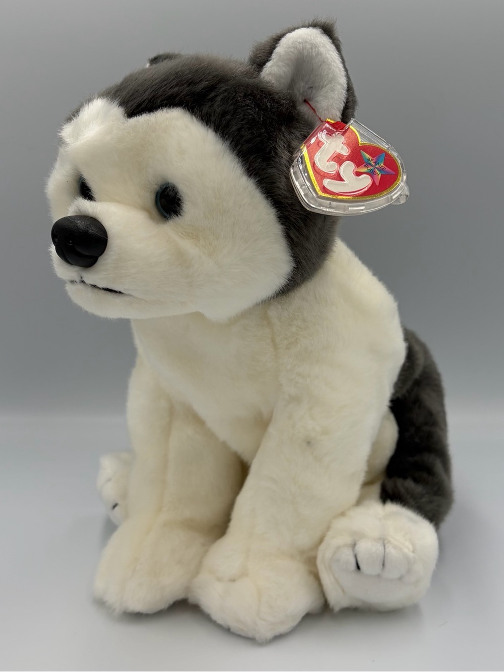 NWT TY Beanie Buddy Nanook the Husky Dog 10” 1999 Buddies Plush Stuffed Animal